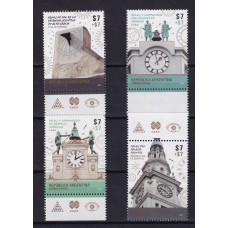 ARGENTINA 2015 GJ 4114/17 SERIE COMPLETA DE ESTAMPILLAS NUEVAS MINT U$ 12